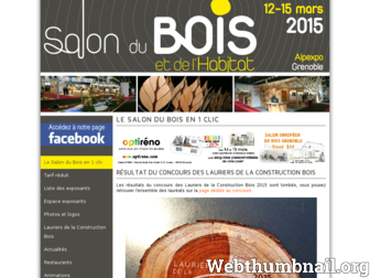 salondubois.com website preview