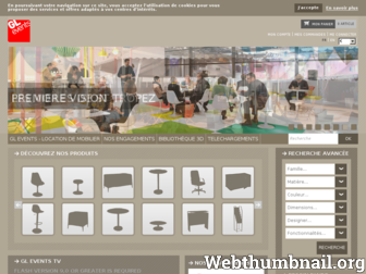 gl-events-mobilier.com website preview