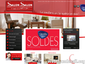 desalonensalon.fr website preview
