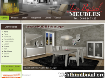 meublesrastoul.fr website preview