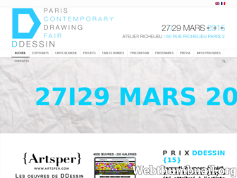 ddessinparis.fr website preview