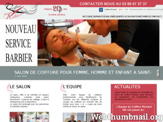 coiffeur-richard.com website preview