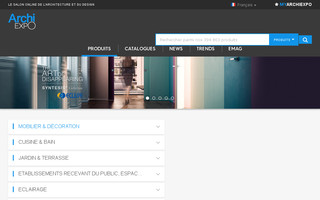 archiexpo.fr website preview
