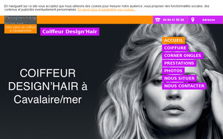 coiffeur-cavalaire-mer.fr website preview