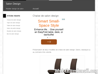 salon-design.fr website preview