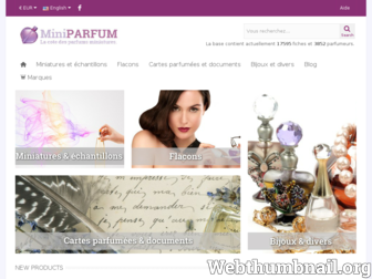 miniparfum.com website preview
