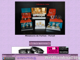miniaturedeparfum.exprimetoi.net website preview