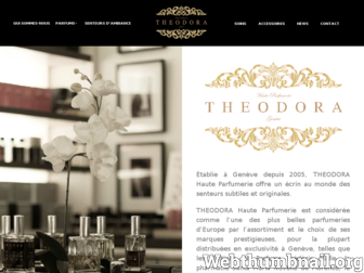 parfumerietheodora.com website preview