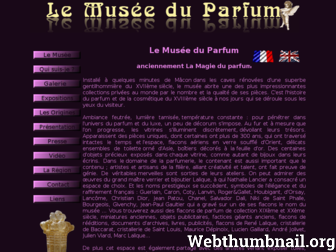 museeduparfum.com website preview