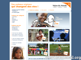 lescadeauxsolidaires.fr website preview