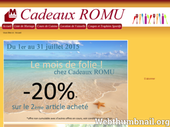 cadeaux-romu.com website preview