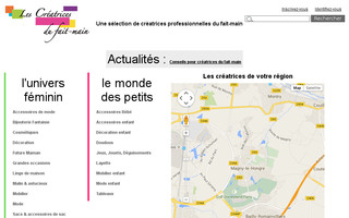 les-creatrices.fr website preview
