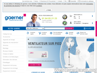 gaerner.fr website preview