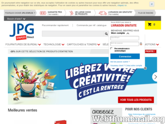 jpg.fr website preview