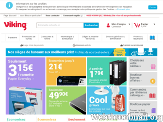 vikingdirect.fr website preview
