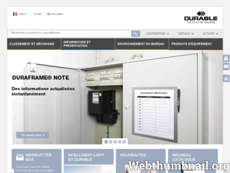 durable.fr website preview