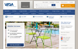 vega-fr.com website preview