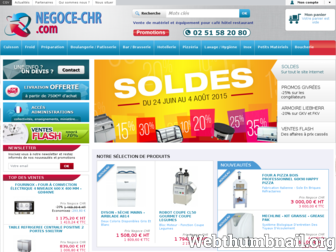 negoce-chr.com website preview