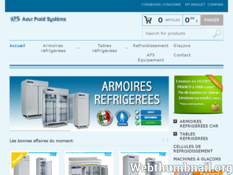 afs-equipement.com website preview