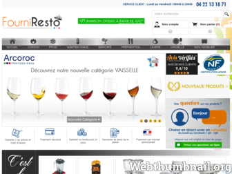 fourniresto.com website preview