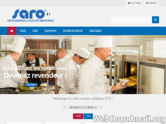 saro-france.com website preview