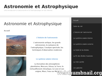 astronomes.com website preview