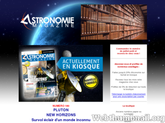 astronomie-magazine.fr website preview