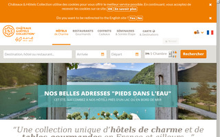 chateauxhotels.com website preview