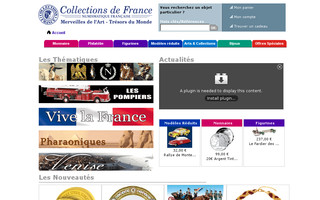 collectionsdefrance.fr website preview