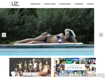 luzcollections.com website preview