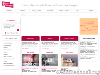 collections.forumdesimages.fr website preview