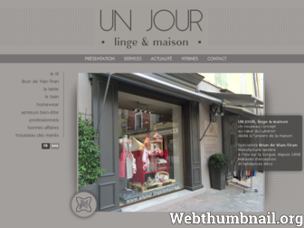 unjour-lingedemaison.fr website preview