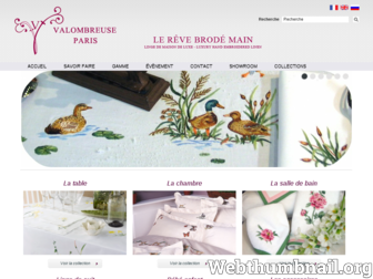 valombreuse.fr website preview