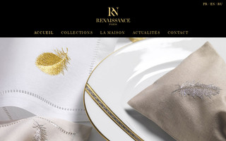 renaissance-paris.com website preview