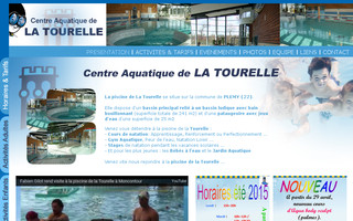 piscine-de-la-tourelle.com website preview