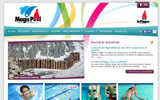 piscine-bellecote.fr website preview