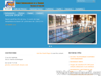 piscineconterie.fr website preview