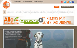 spa.asso.fr website preview