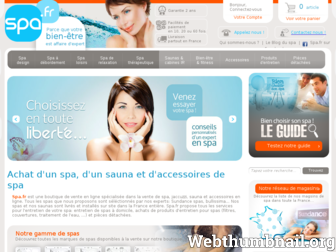 spa.fr website preview