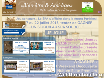 spasourcelarocheposay.fr website preview