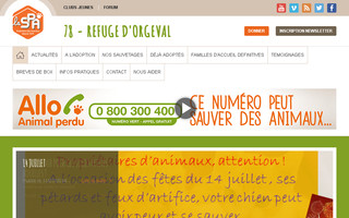 orgeval.spa.asso.fr website preview