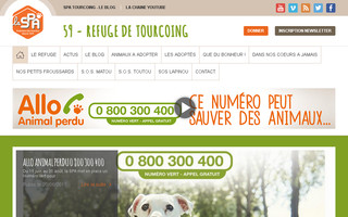 tourcoing.spa.asso.fr website preview