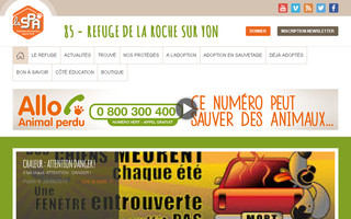 larochesuryon.spa.asso.fr website preview