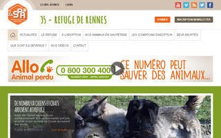 rennes.spa.asso.fr website preview