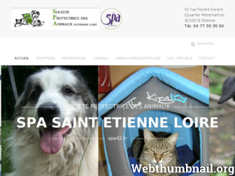 spa42.fr website preview