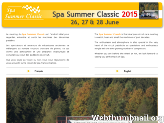 spasummerclassic.com website preview