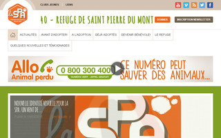 saintpierredumont.spa.asso.fr website preview