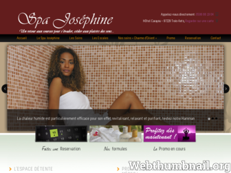 spajosephine.fr website preview