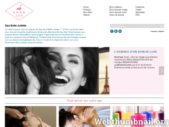 spa-belle-juliette.com website preview