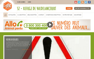 valdelancourt.spa.asso.fr website preview